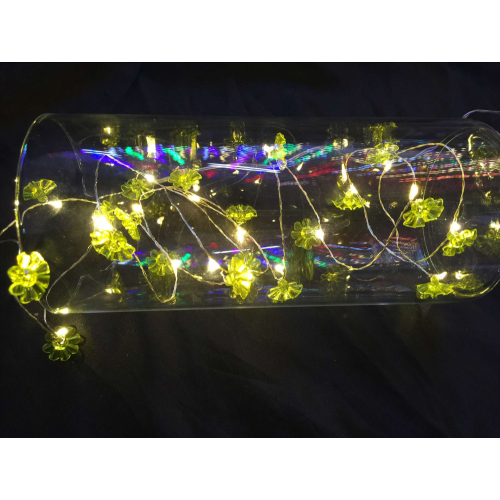 LED craft light colorful for festival decoration battery operated string light